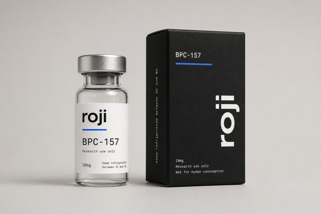 Roji Peptides ROJI-BPC-10 vial and box