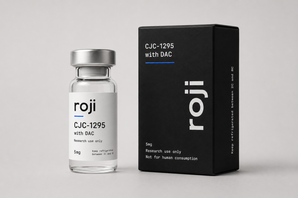 Roji Peptides ROJI-CJC-5 vial and box