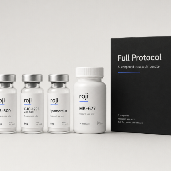 Roji Peptides ROJI-FULL-001 vial and box