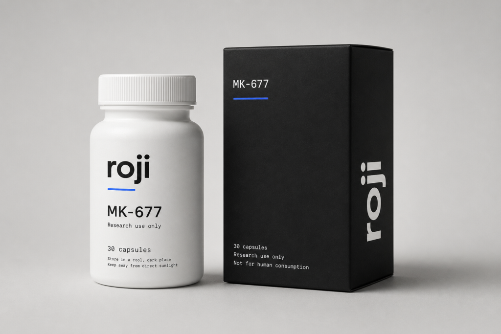 Roji Peptides ROJI-MK-30 vial and box