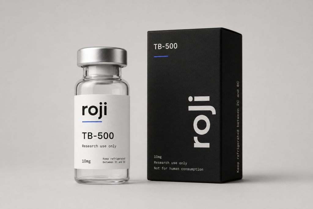 Roji Peptides ROJI-TB-10 vial and box