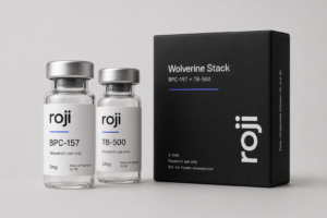 Roji Peptides ROJI-WOLF-001 vial and box