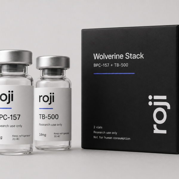 Roji Peptides ROJI-WOLF-001 vial and box